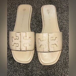 Tory Burch Cream Sandals